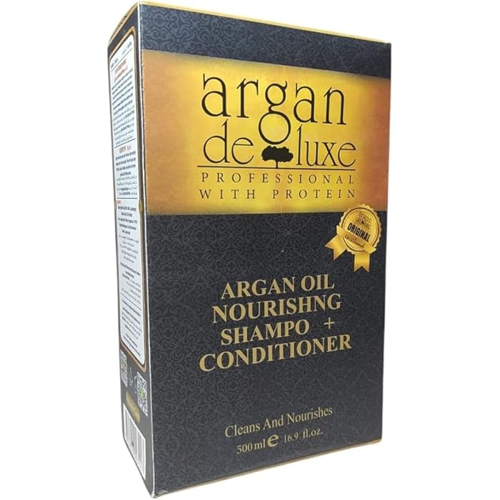 De luxe Original Argan After Protein Care and Damaged Hair (Shampoo and Conditioner) - Image 2